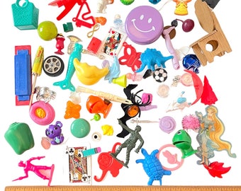 GRAB BAG Alphabet Lettre Objets de langage sonore, 50+ pièces, Montessori, Alphabétisation précoce, Préscolaire-Maternelle, Orthophonie