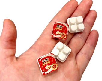 Yogurt Miniature, Letter Y, Montessori Language Object, Alphabet Box, Phonics, Speech Therapy, Homeschool, Dollhouse, Elf Prop