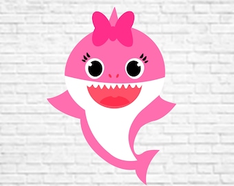 Baby Shark Svg Outline