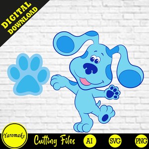 Download Blues Clues Svg Etsy
