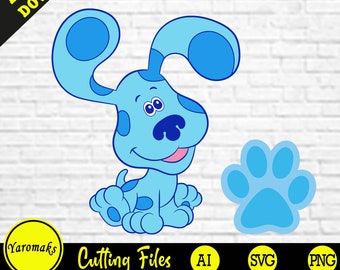 Download Blues Clues Svg Etsy