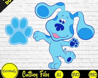 Download Blues Clues Svg Etsy