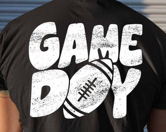 Design de sublimação digital de futebol para dia de jogo angustiado Png para camisetas. Bola Branca Png Super Bowl