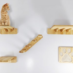 Cat Furniture, Cat Shelves, Cat accessories, Cat Bed, Cat House, Cat activity, Cat Play, Cat step, Wall Hexagons, Honeycomb shelf, Pets toys