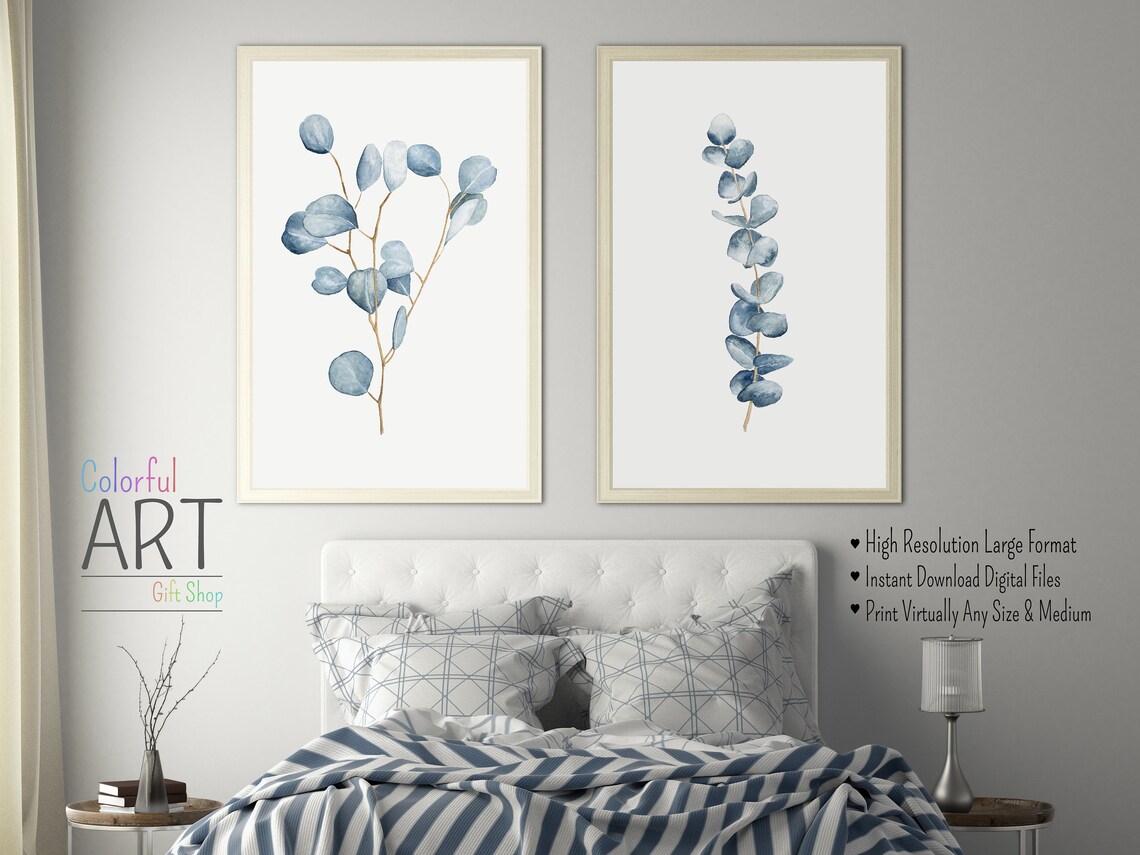 Printable Diptych Art 2 Piece Wall Art Set of 2 Prints | Etsy