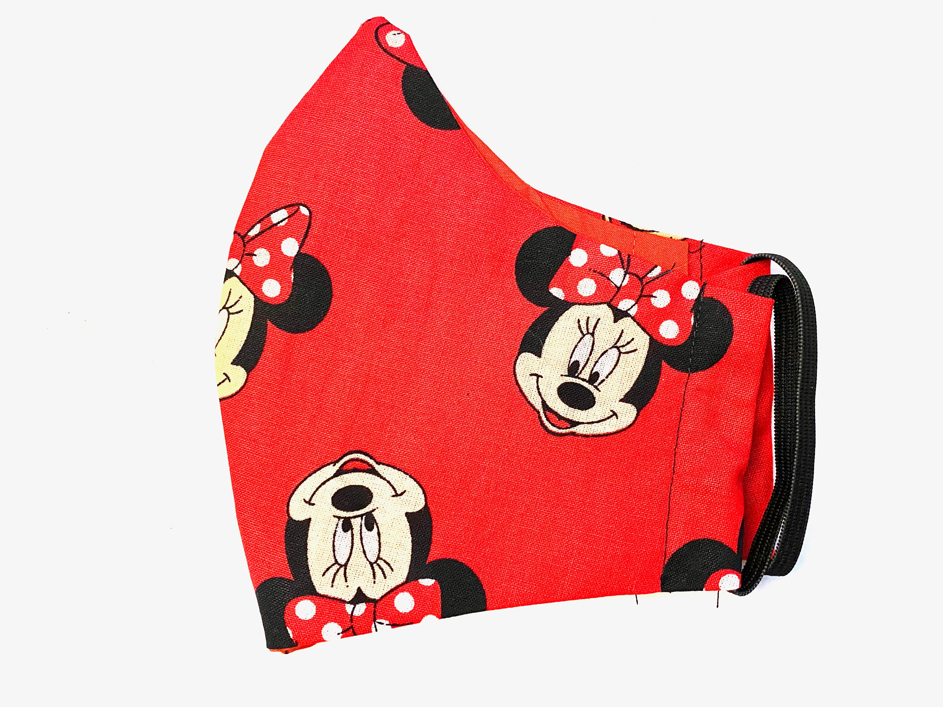 Mickey Mouse Adult Fitted Face Mask Etsy