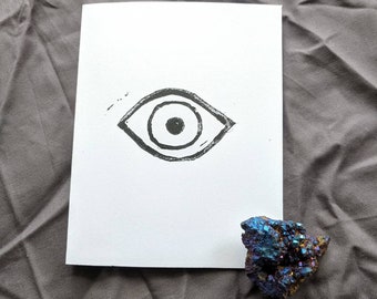 Eye Greeting Card by The 5th House