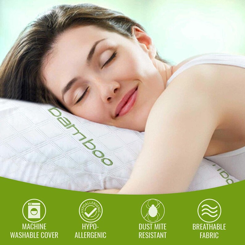 Bamboo pillow 2 pack Clearance