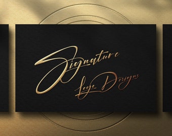 Unique Digital Signature for Business | Personalized Business Email Signature & Stamps | Custom Handwritten Logo Design