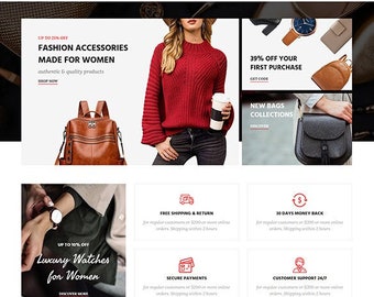 Trendy mode WordPress-thema voor kledingblog en WooCommerce | Multifunctioneel ontwerp