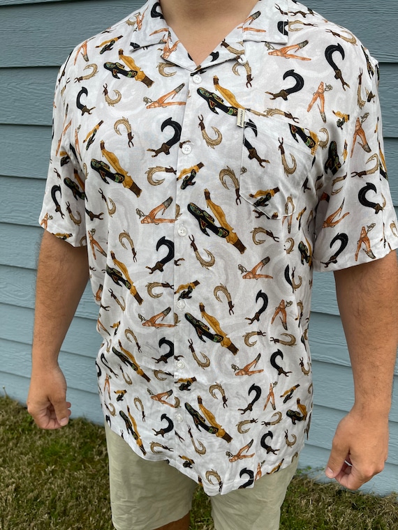 Alaskan Fishing Hook Hawaiian Shirt: Viscose Aloha Shirt - Etsy Alaskan Fishing Hook Hawaiian Shirt: Viscose Aloha Shirt - Etsy