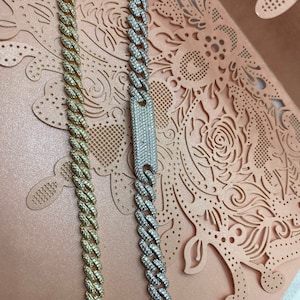 Cuban link bracelets