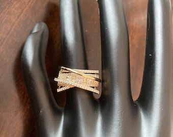 Statement Ring In Sterling Silver
