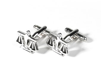 Scales of Justice Cuff Links Judge Cufflinks Scales of Justice Cufflinks Lawyer Wedding Cufflinks,Dome Glass Jewelry