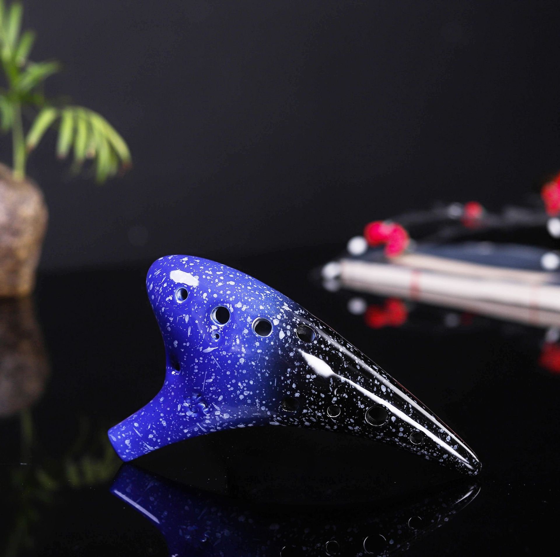 Ocarina Vessel Flute Xun Tsuchibue C Major 12 Fingers Holes Etsy UK