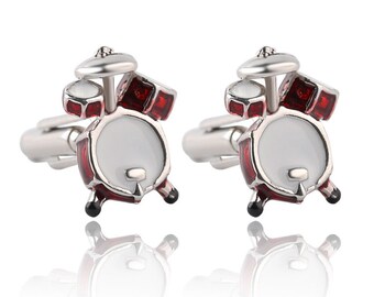 Musical Instrument Theme Cufflinks 3D Design Red Details about Drum Kit Cufflinks Musical Instrument Theme Cufflinks 3D Design Red Details about Drum Kit Cufflinks