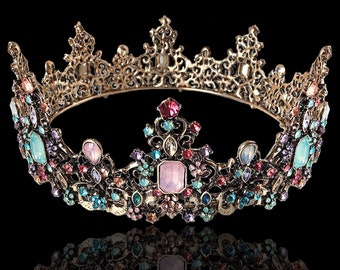 Hochzeit Vintage-Stil Kristall Handgefertigt Diadem Tiara T1470 Hochzeit Vintage-Stil Kristall Handgefertigt Diadem Tiara T1470