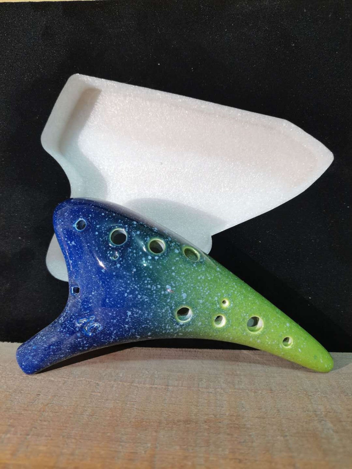 Ocarina Vessel Flute Xun Tsuchibue C Major 12 Fingers Holes Etsy