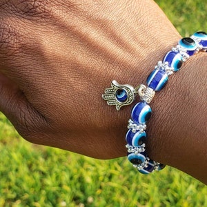 Evil Eye Silver Bracelet