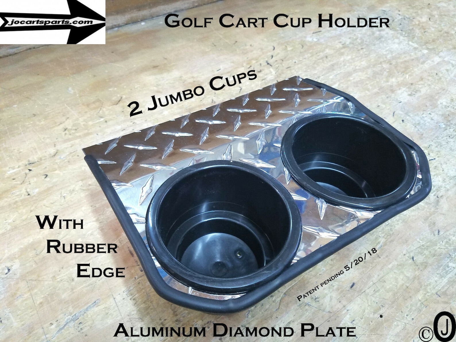 Ezgo Txt 2 Jumbo Cup Drink Holder Made With Polished Aluminum Etsy