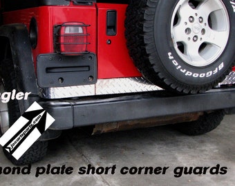 Fits Jeep Tj Wrangler 3 1/2 Tall Diamond Plate - Etsy Australia