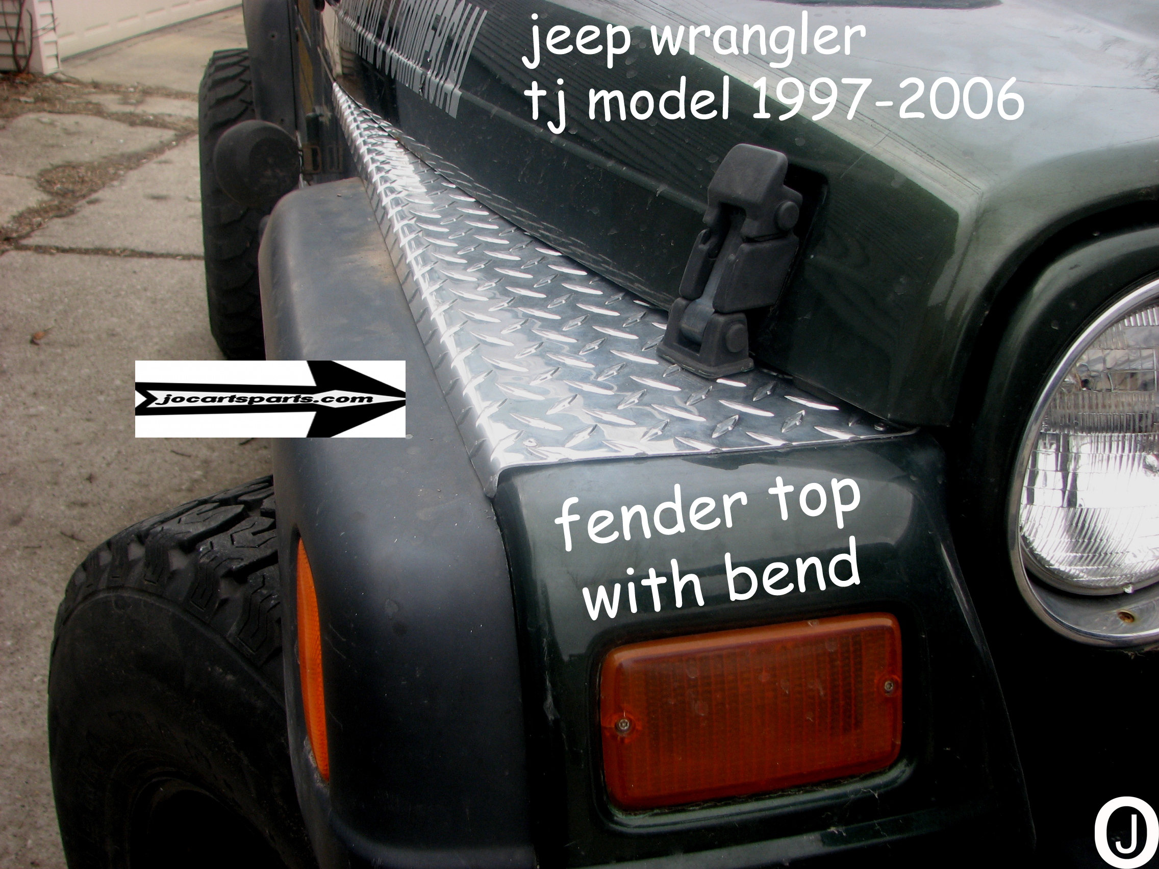 Buy Fits Jeep Wrangler TJ Aluminum Diamond Plate Fender Covers Online in  India - Etsy