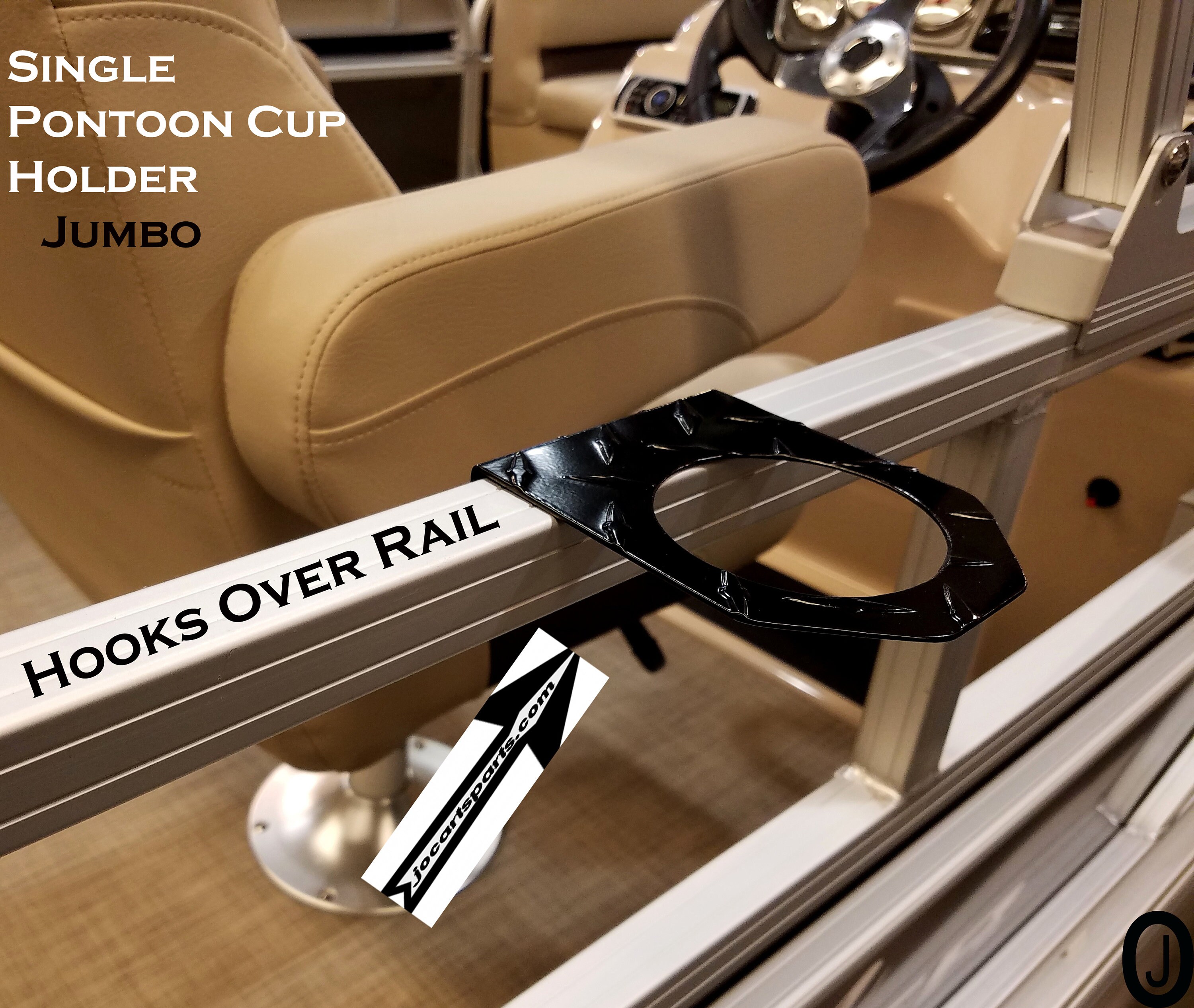 Pontoon Boat 1 JUMBO Black Powder Coat Diamond Plate Cup Etsy