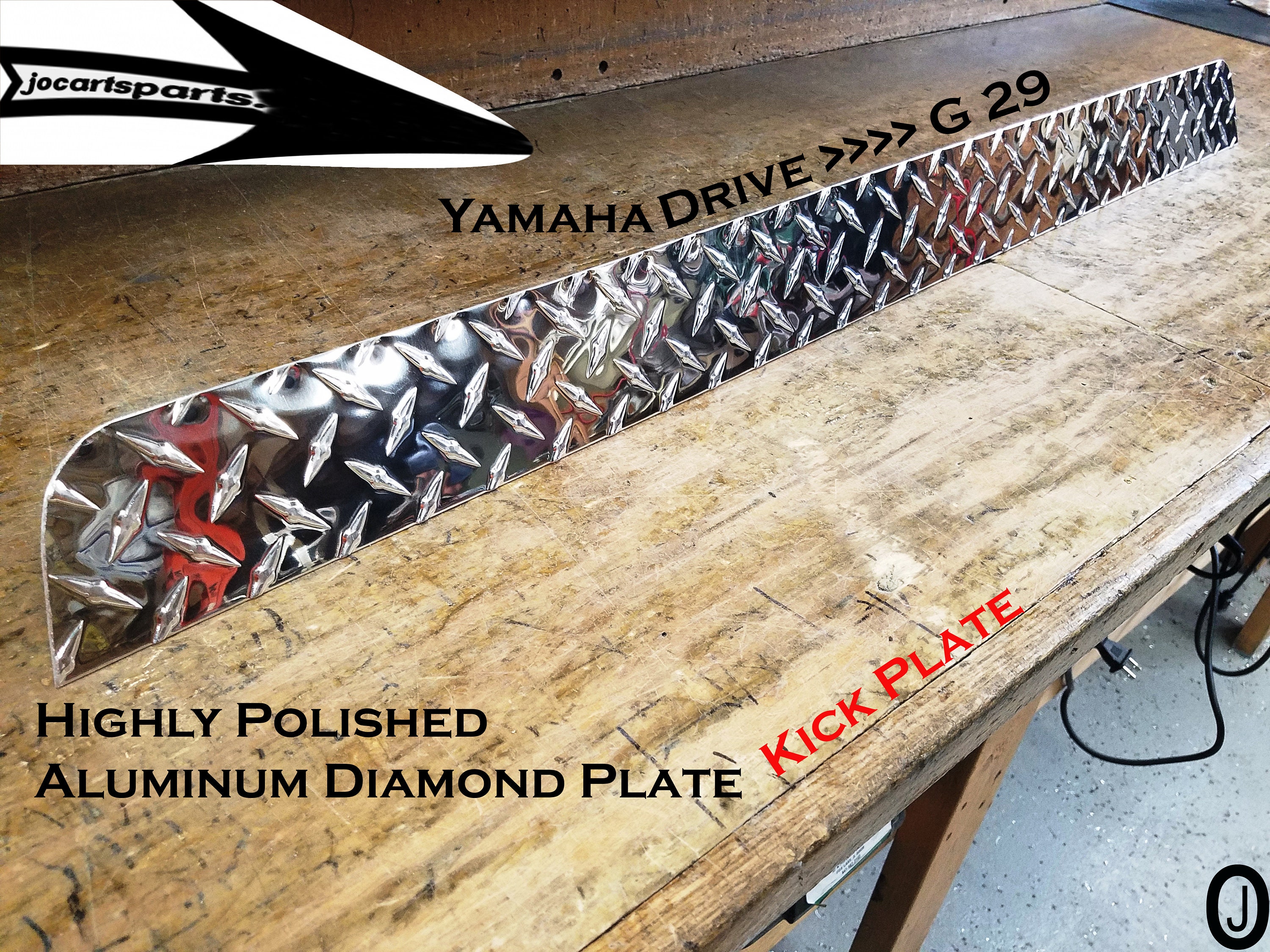 Yamaha Drive G29 Golf Cart Diamond Plate Kick Panel Etsy