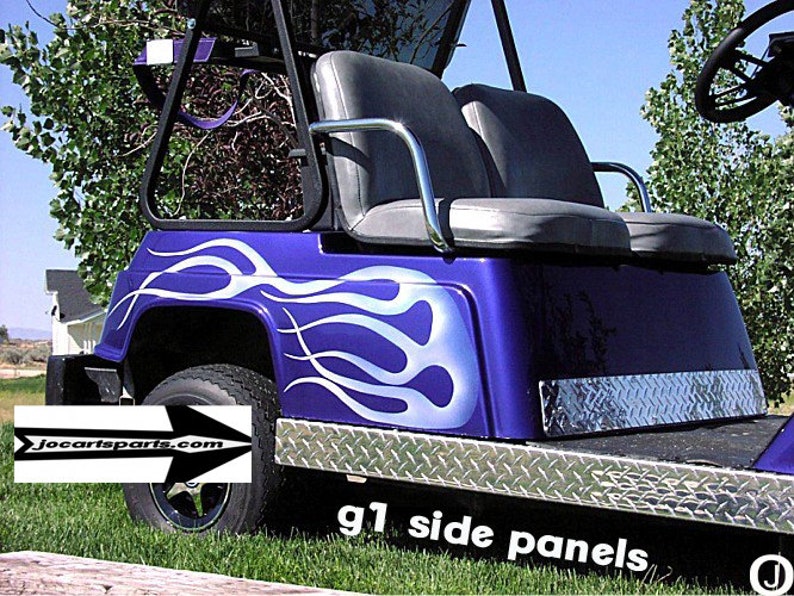 YAMAHA G1 Golf Cart Highly Polished Aluminum Diamond Plate Etsy