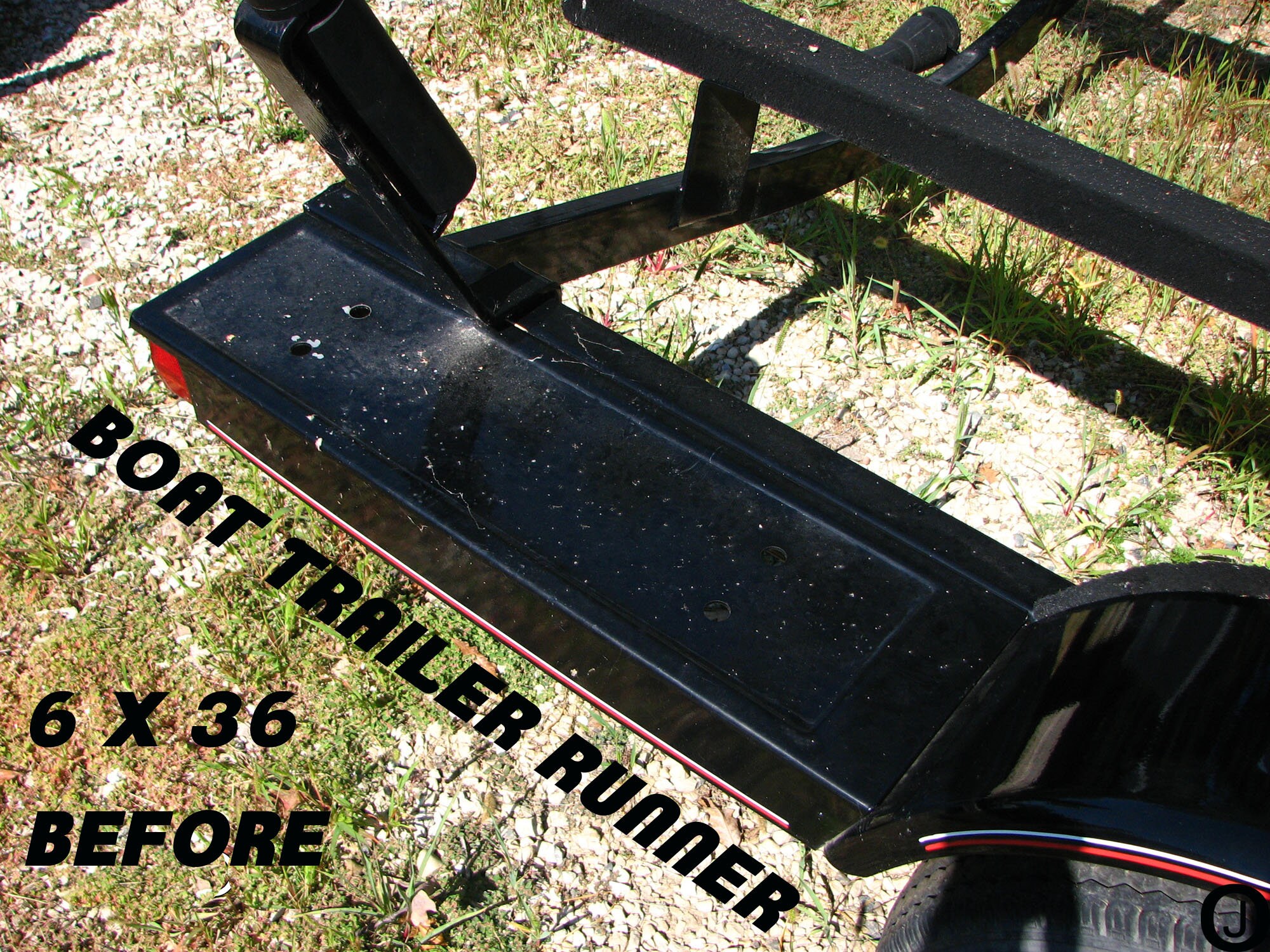 Boat Trailer Highly Polished Aluminum Diamond Plate Fender