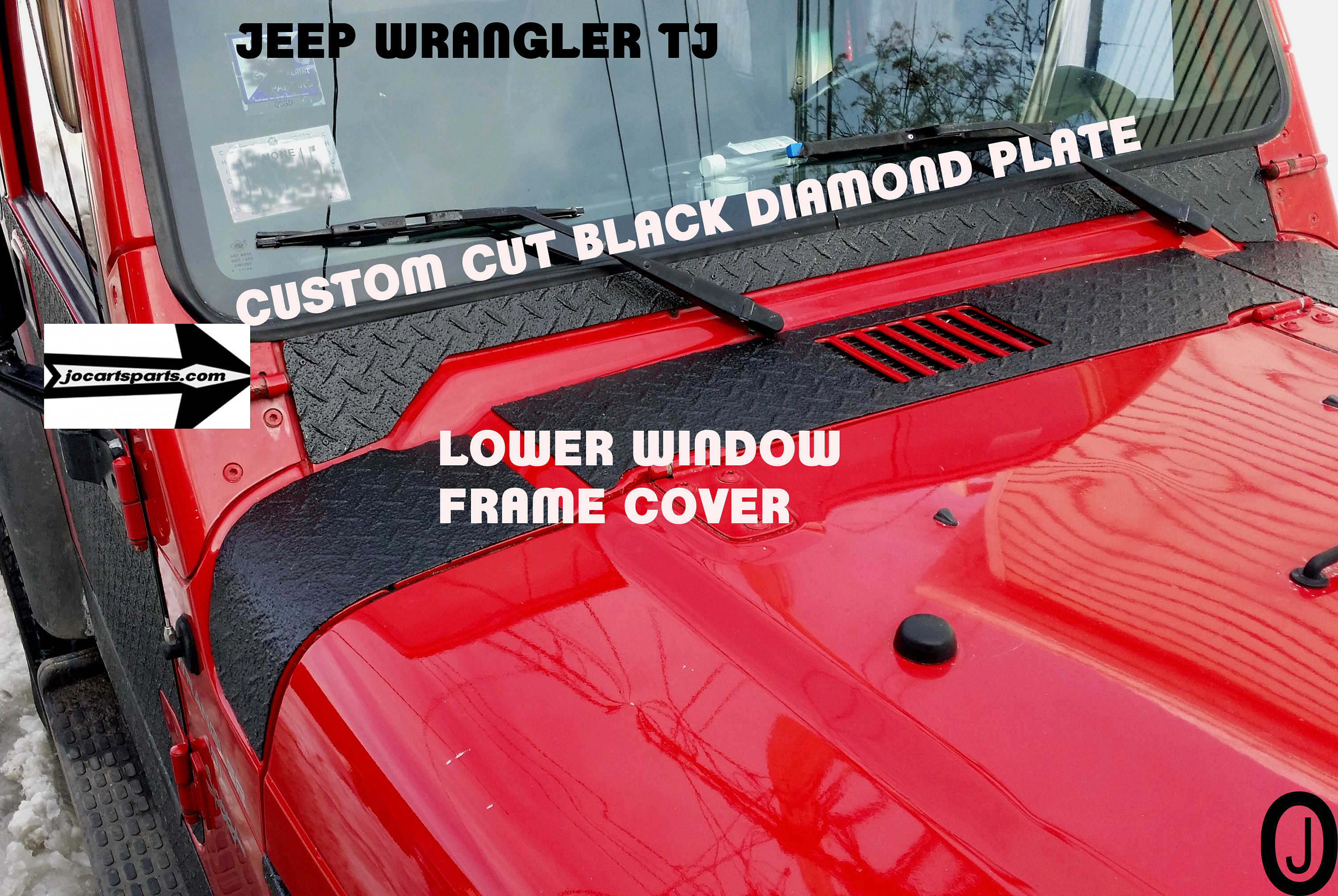 Fits JEEP TJ WRANGLER Custom Cut Black Aluminum Diamond Plate - Etsy Finland