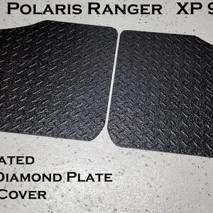Fits Polaris Ranger XP900 Fullsize black Aluminum Diamond Plate FLOOR 2013 UP