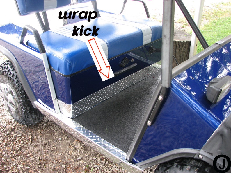 Ezgo Marathon Golf Cart WRAP Around Polished Aluminum Diamond Etsy