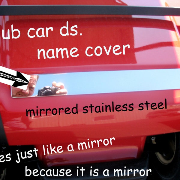 Club Car Name Plate Etsy