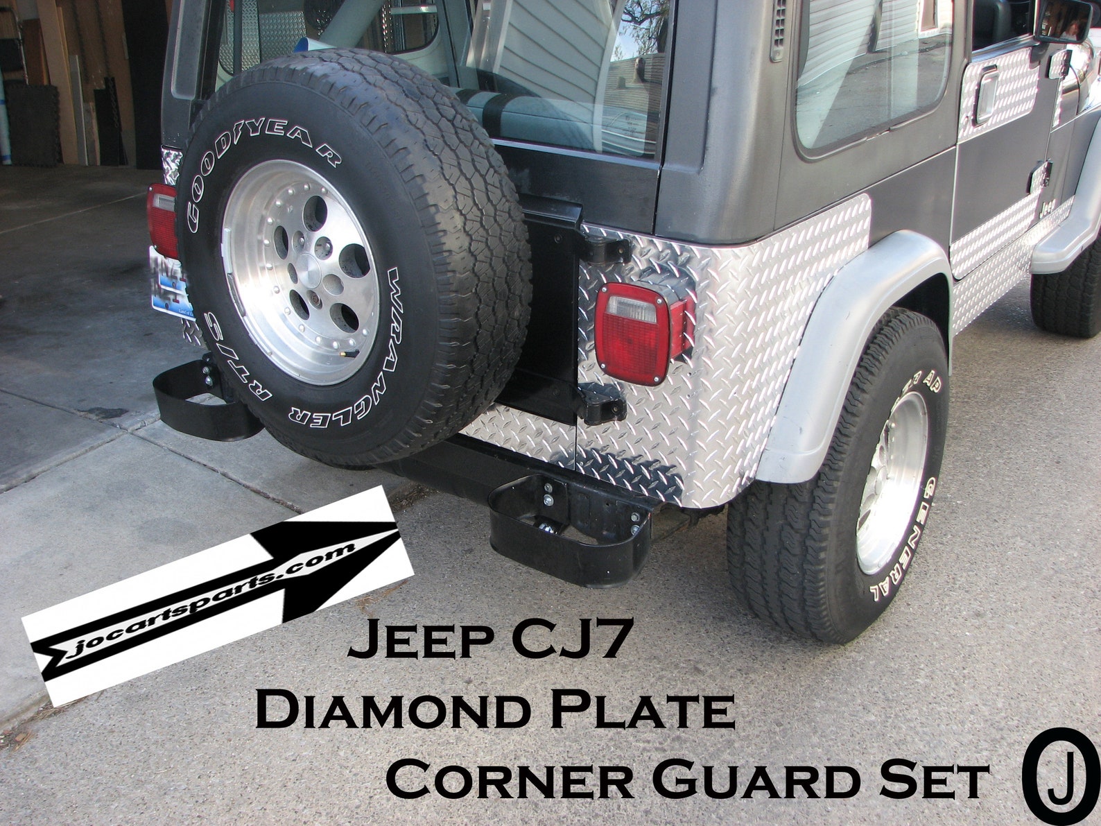 Jeep CJ7 3 Pc Aluminum Diamond Plate Rear Quarter Panel Corner Etsy