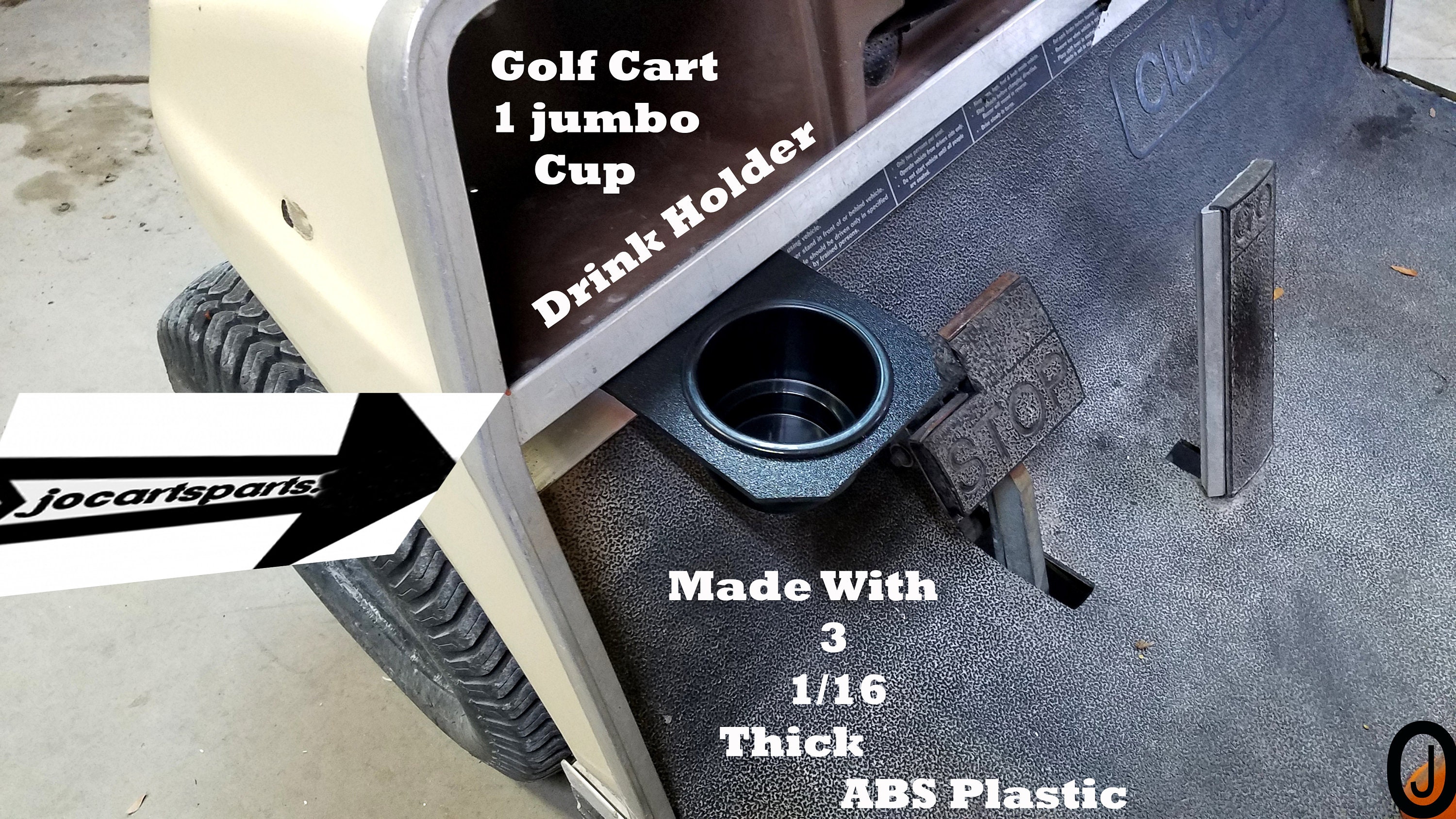 Club Car DS 1 Jumbo Cup Holder Made With 31/16 Thick ABS Etsy