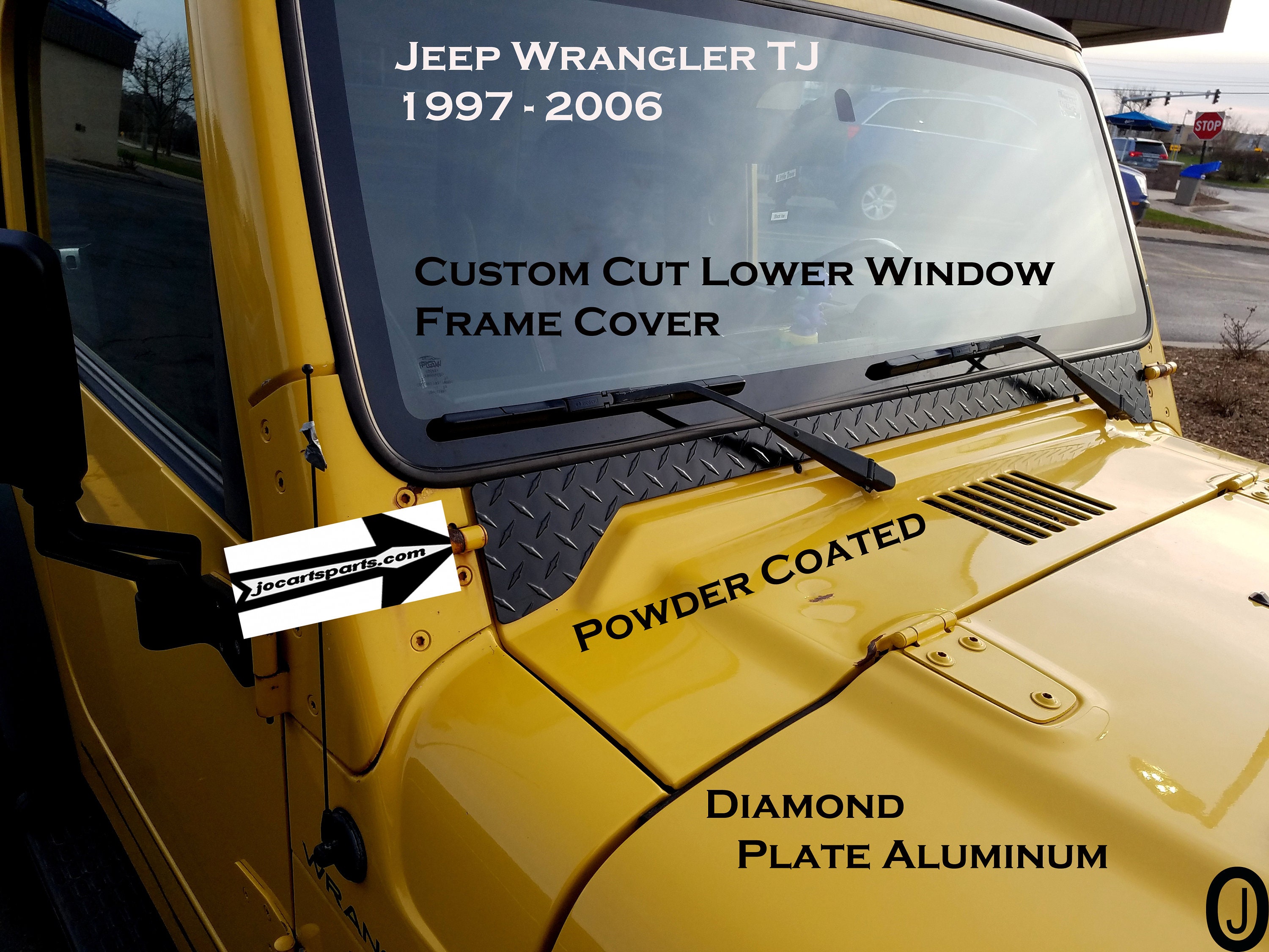 Fits Jeep TJ Wrangler Custom Cut Powder Coated Diamond Plate - Etsy
