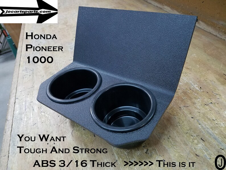 Honda Pioneer 1000 Jumbo Dash Cup Holder 3/16 Thick ABS Etsy