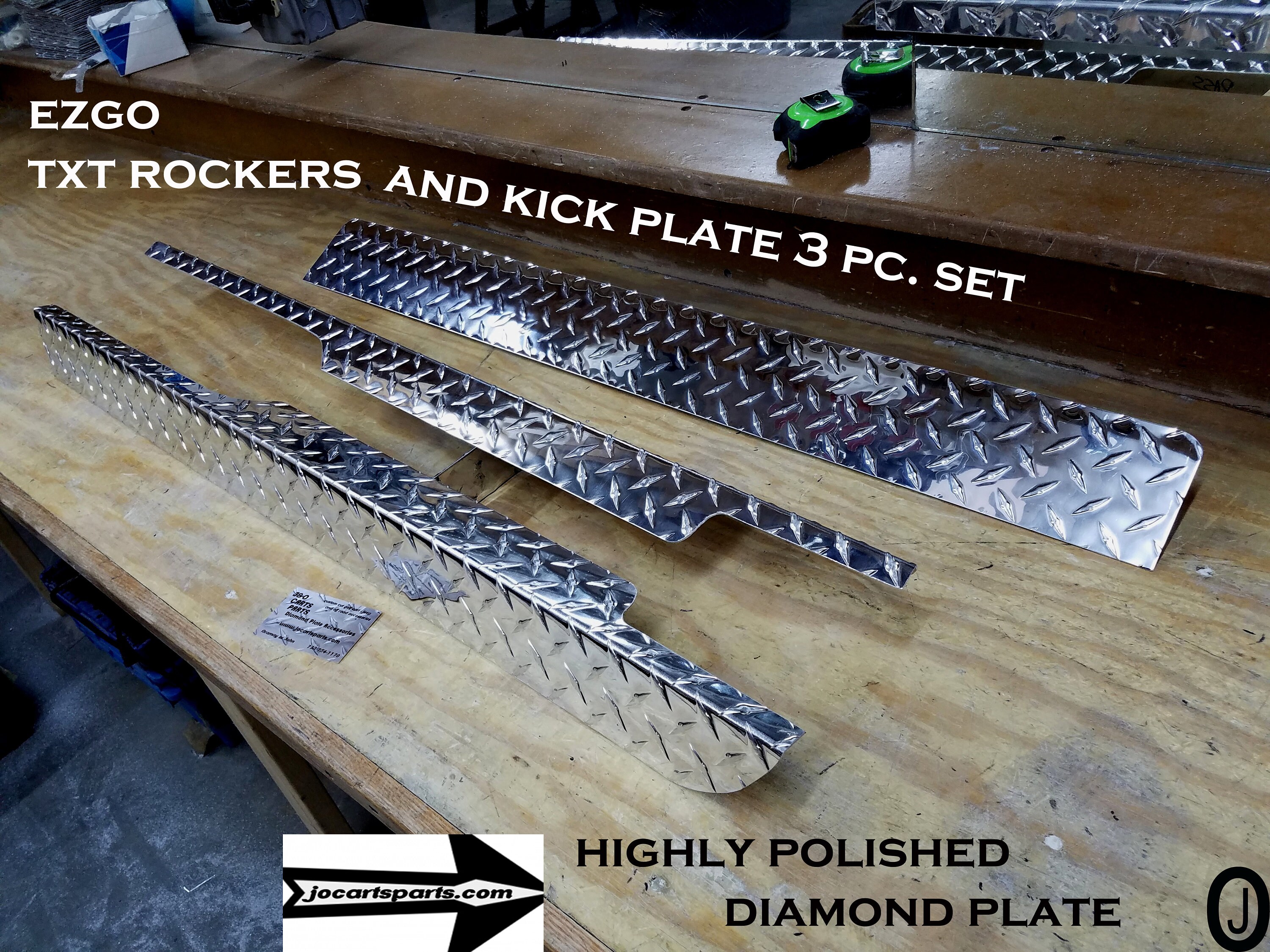 Ezgo TxT Golf Cart Aluminum Diamond Plate Rocker Panels & Kick Etsy