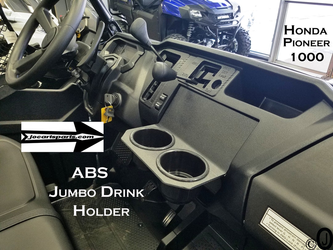 Honda Pioneer 1000 Jumbo Dash Cup Holder 3/16 Thick ABS Etsy