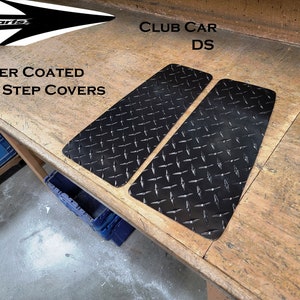 Fits Club Car Ds Golf Cart Powder Coated Aluminum Diamond Plate NO STEP COVERS