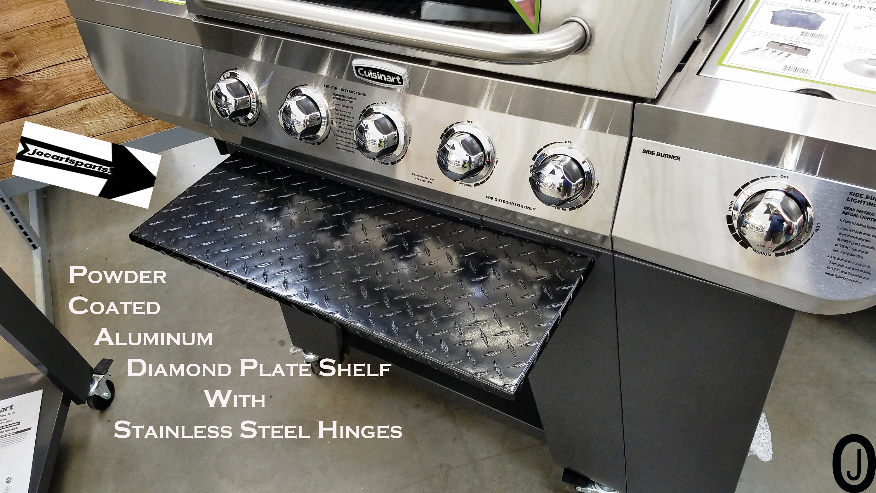 Cuisinart 5 burner Grill Powder Coated Aluminum Diamond Plate Etsy