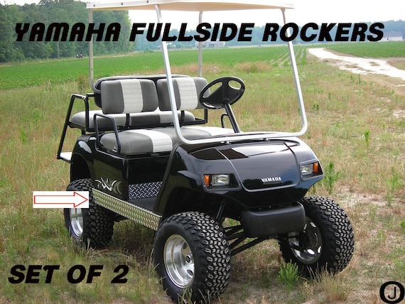 Fits Yamaha G14,G16,G19 & G22 Golf Cart Polished Aluminum Diamond
