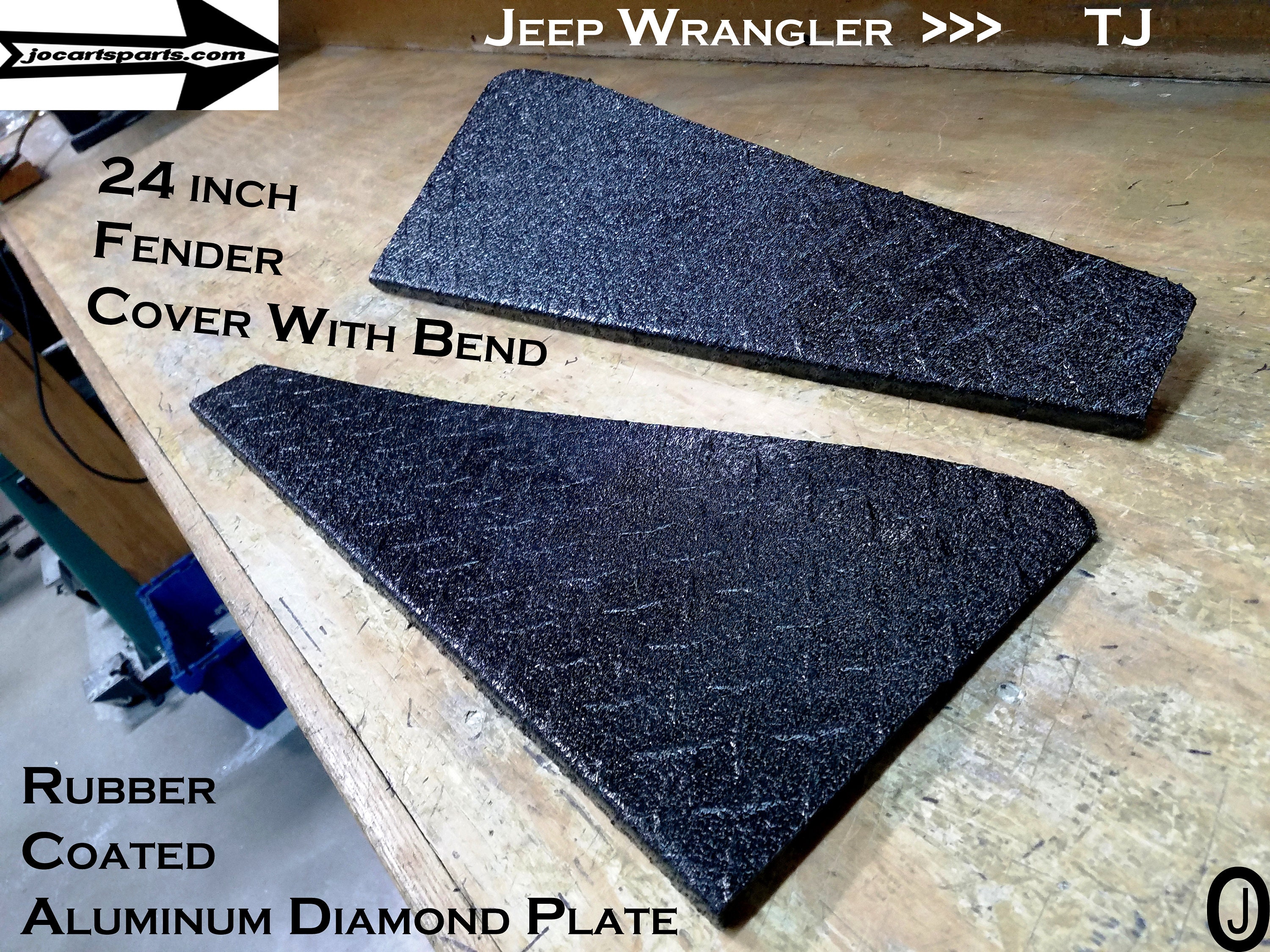 Fits Jeep Wrangler TJ BLACK Aluminum Diamond Plate 24 Inch - Etsy