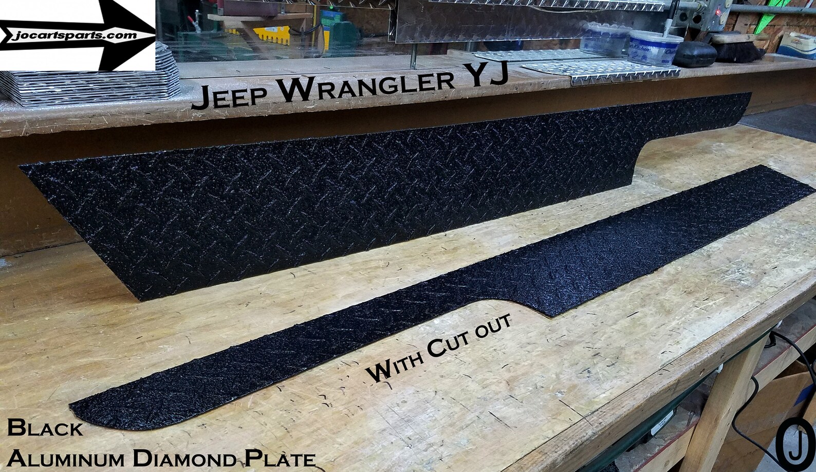 Jeep Wrangler YJ Black Aluminum Diamond Plate Side Rocker Etsy