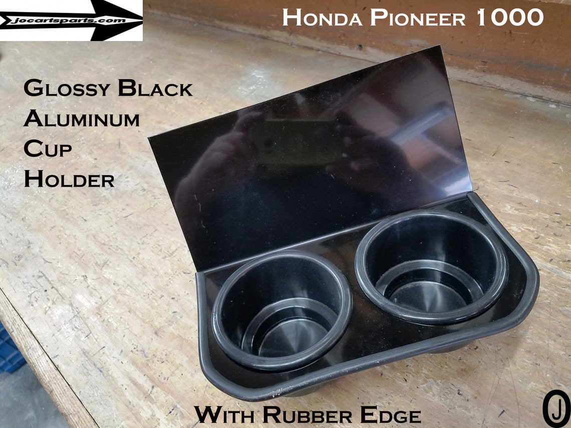 Honda Pioneer 1000 JUMBO Dash Cup Holder Black Coated Aluminum Etsy