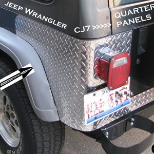Fit Jeep Wrangler JK JKU 2007-18 Rear Corner Guards Body Armor Tail Fit Jeep Wrangler JK JKU 2007-18 Rear Corner Guards Body Armor Tail