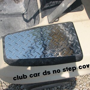 Fits Club Car Ds Golf Cart Highly Polished Aluminum Diamond Plate NO STEP COVERS