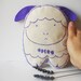 Stuffed sheep, lamb doll, lavender pillow, anxiety relief for kids, quiet play, soft toys for toddlers, sleeping toy, stress relief gift