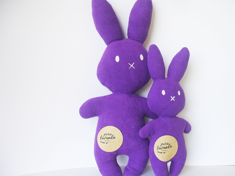 Bunny plush lavender pillows girl room decor bedroom decor Etsy